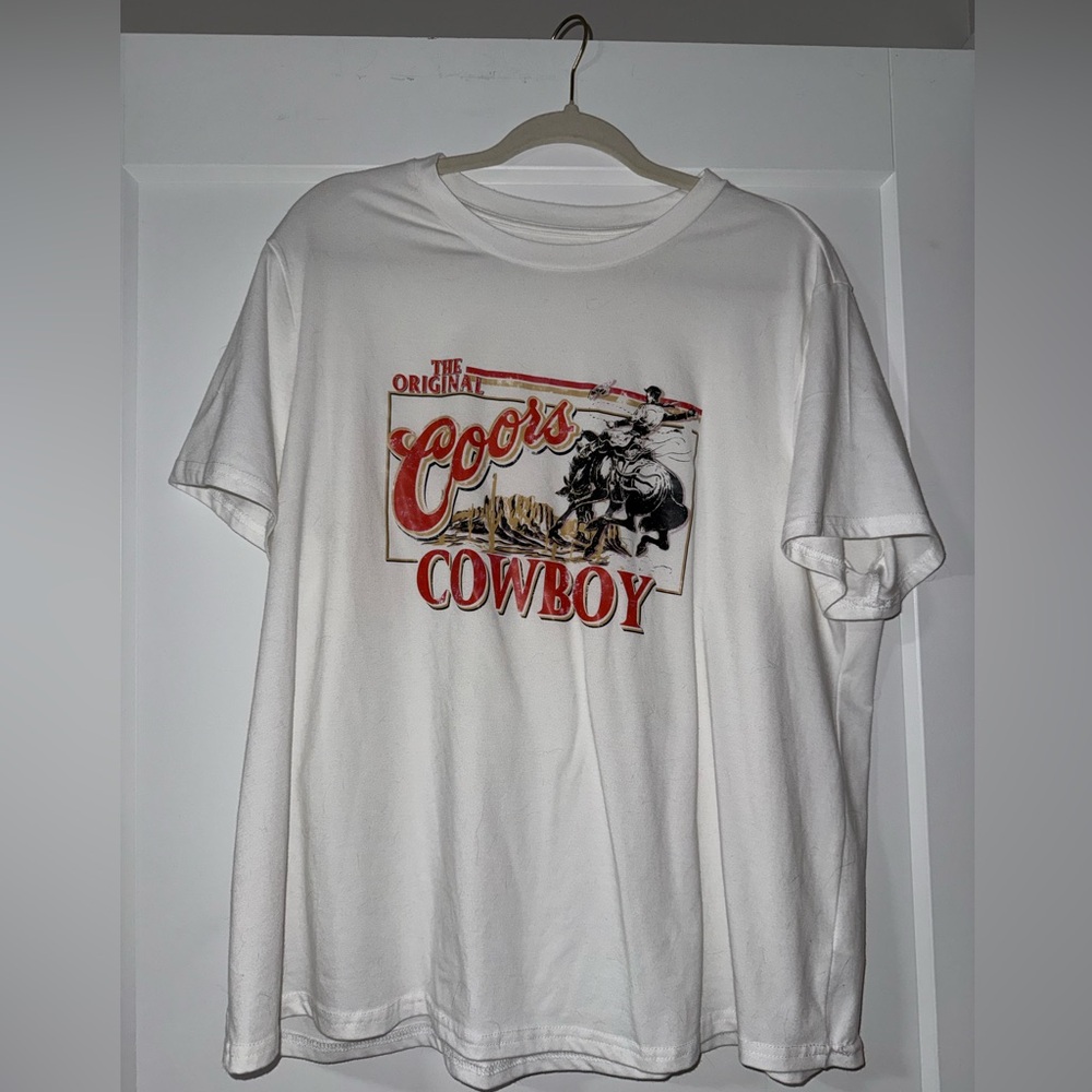 Colors Cowboy White T-Shirt